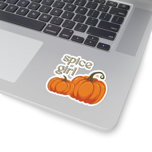 Spice Girl Pumpkin Stickers - Fall Decor, Halloween, Planner Accessories, Gift for Her, Cute Laptop Stickers