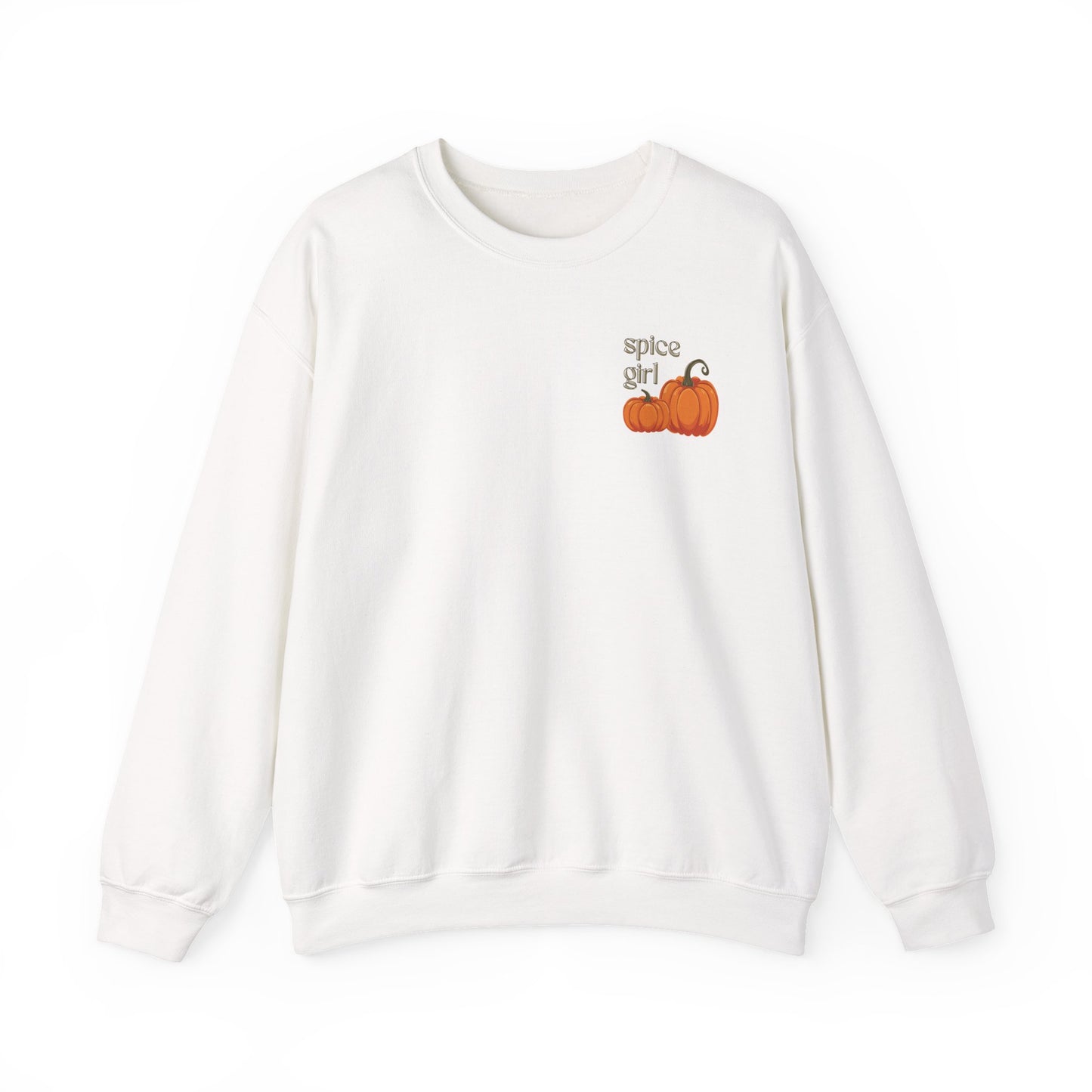 Pumpkin Spice Crewneck Sweatshirt, Cozy Fall Apparel, Cute Halloween Clothing, Gifts for Fall Lovers, Unisex Fall Sweater