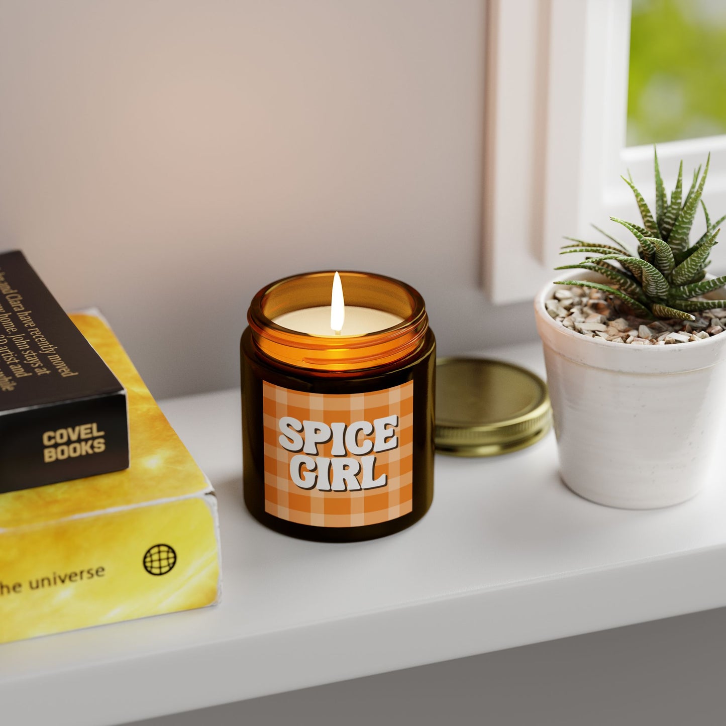 Spice Girl Candle - Spice Girl Scented Candles for Cozy Atmosphere, Home Decor, Gifts, Aromatherapy, Seasonal Celebrations