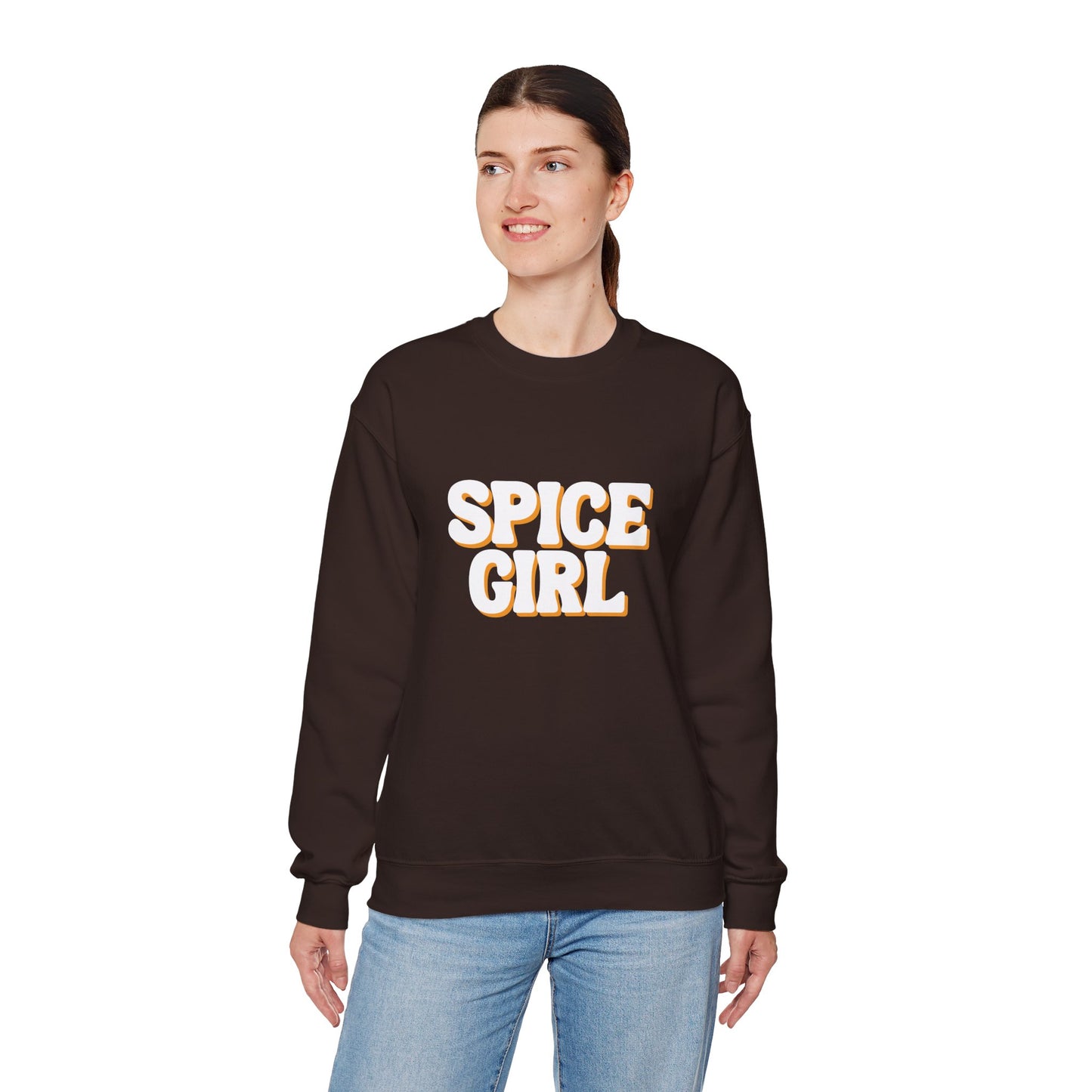 Spice Girl Vintage Style Crewneck Sweatshirt, Retro Fashion, Cute Gift, Fall Outfit, Halloween Apparel, Cozy Loungewear, Unisex Sweatshirt