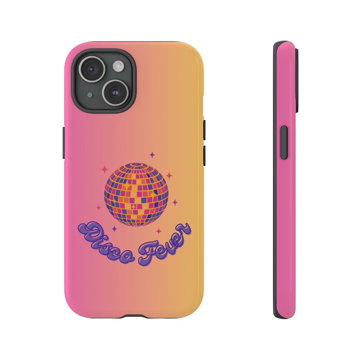 Disco Fever Phone Case, Vibrant Phone Cover, Fun Gift for Music Lovers, Retro Style Phone Case, Colorful Cell Phone Accessory