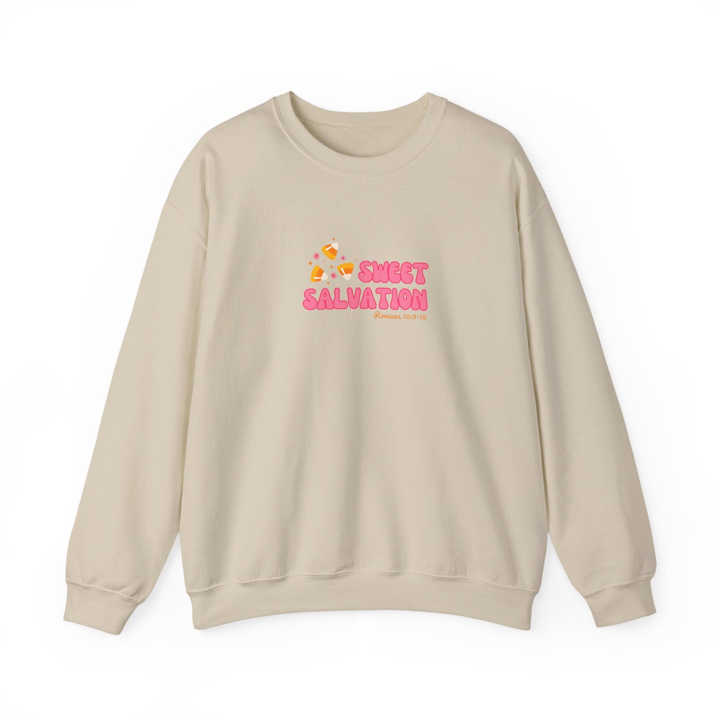 Sweet Salvation Crewneck Sweatshirt, Cozy Gift for Her, Casual Wear, Fall Style, Unisex Fashion, Comfortable Sweatshirt