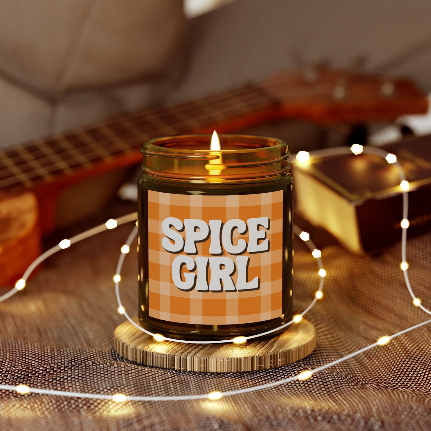 Spice Girl Candle - Spice Girl Scented Candles for Cozy Atmosphere, Home Decor, Gifts, Aromatherapy, Seasonal Celebrations