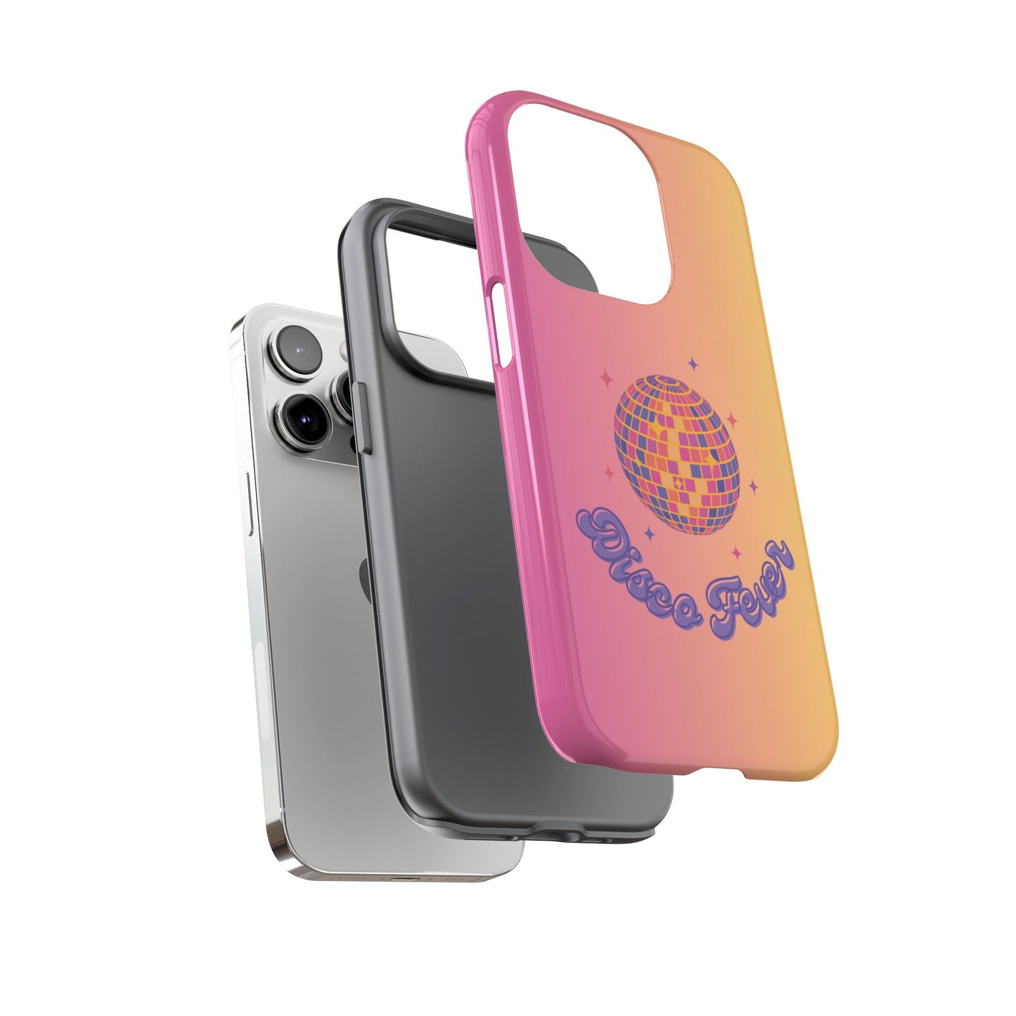 Disco Fever Phone Case, Vibrant Phone Cover, Fun Gift for Music Lovers, Retro Style Phone Case, Colorful Cell Phone Accessory