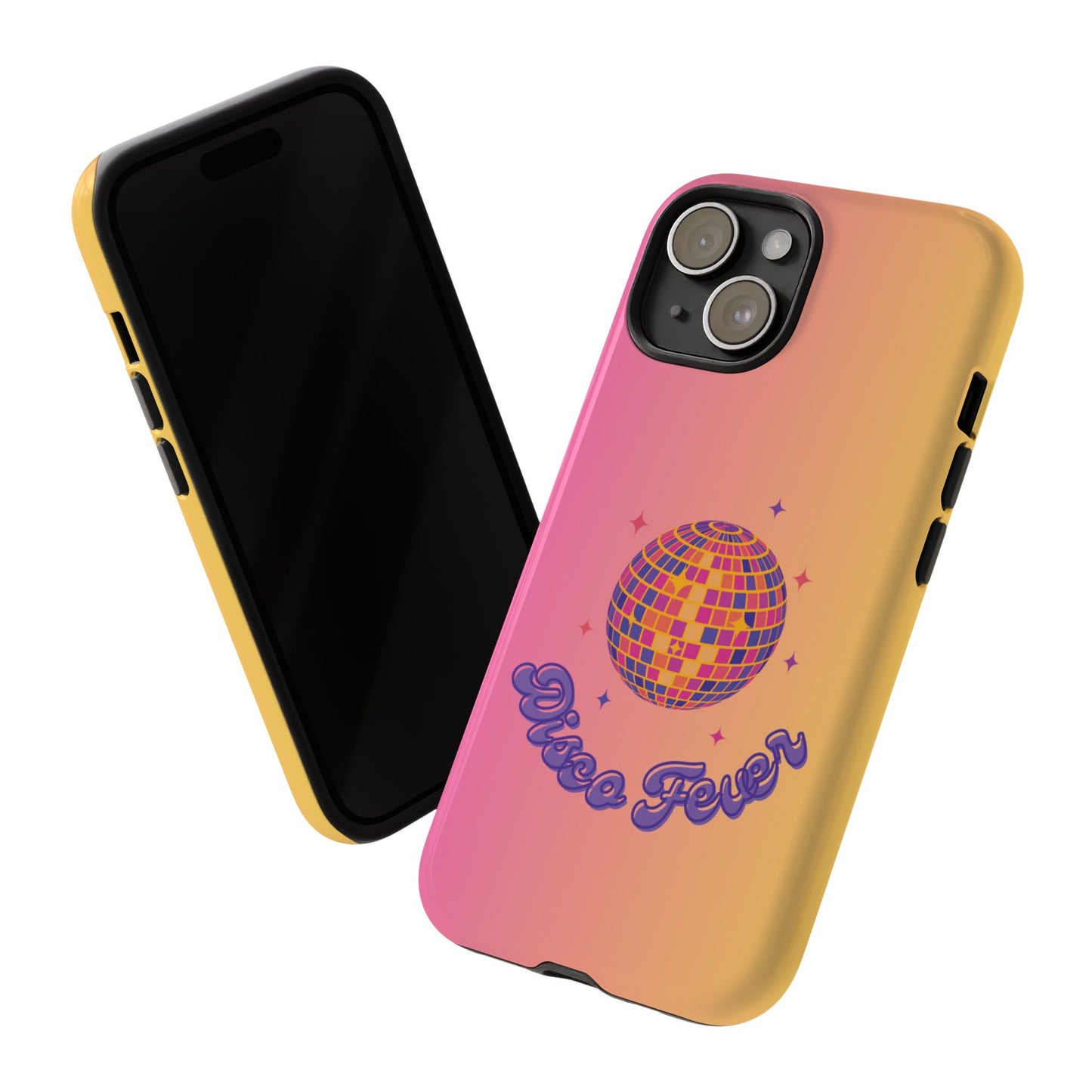 Disco Fever Phone Case, Vibrant Phone Cover, Fun Gift for Music Lovers, Retro Style Phone Case, Colorful Cell Phone Accessory
