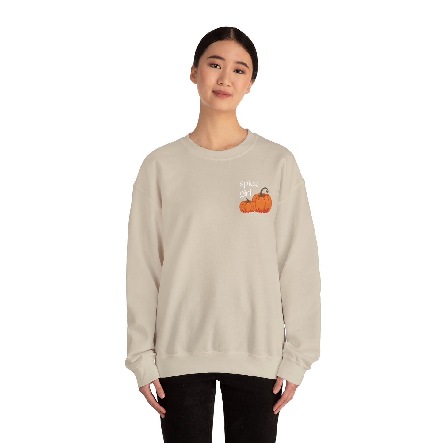 Pumpkin Spice Crewneck Sweatshirt, Cozy Fall Apparel, Cute Halloween Clothing, Gifts for Fall Lovers, Unisex Fall Sweater