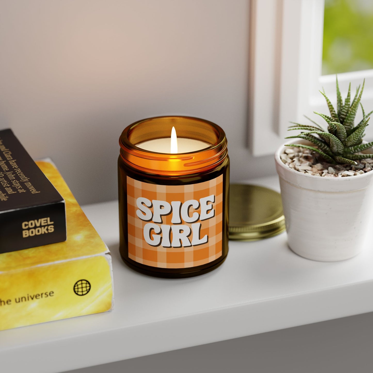 Spice Girl Candle - Spice Girl Scented Candles for Cozy Atmosphere, Home Decor, Gifts, Aromatherapy, Seasonal Celebrations