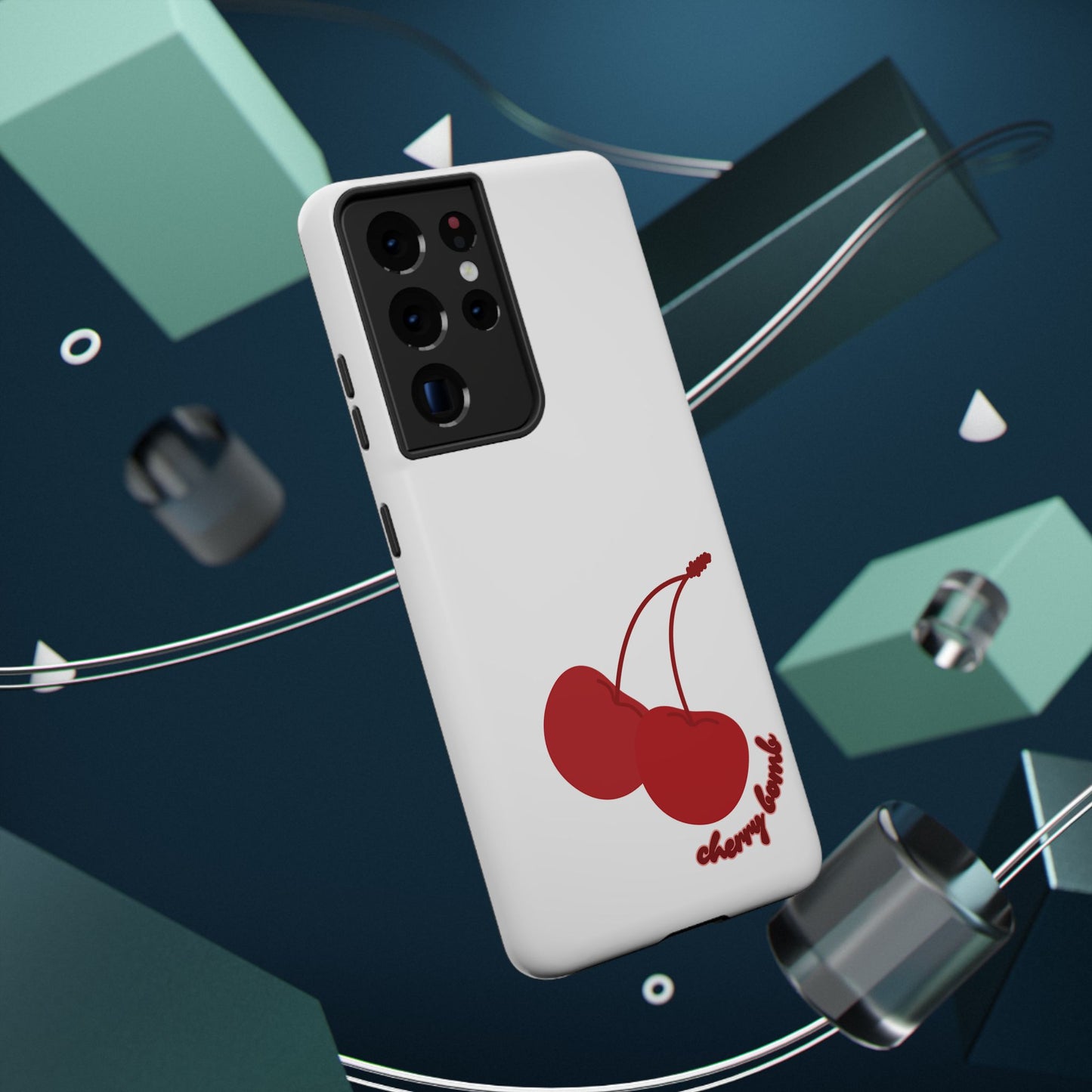 Cherry Bomb Impact-Resistant Phone Cases | Durable Cherry Design, Cute Gift for Teens, Unique Cell Protector, Trendy Accessories, [...]
