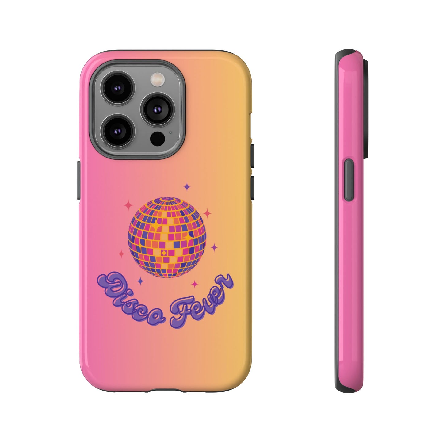 Disco Fever Phone Case, Vibrant Phone Cover, Fun Gift for Music Lovers, Retro Style Phone Case, Colorful Cell Phone Accessory