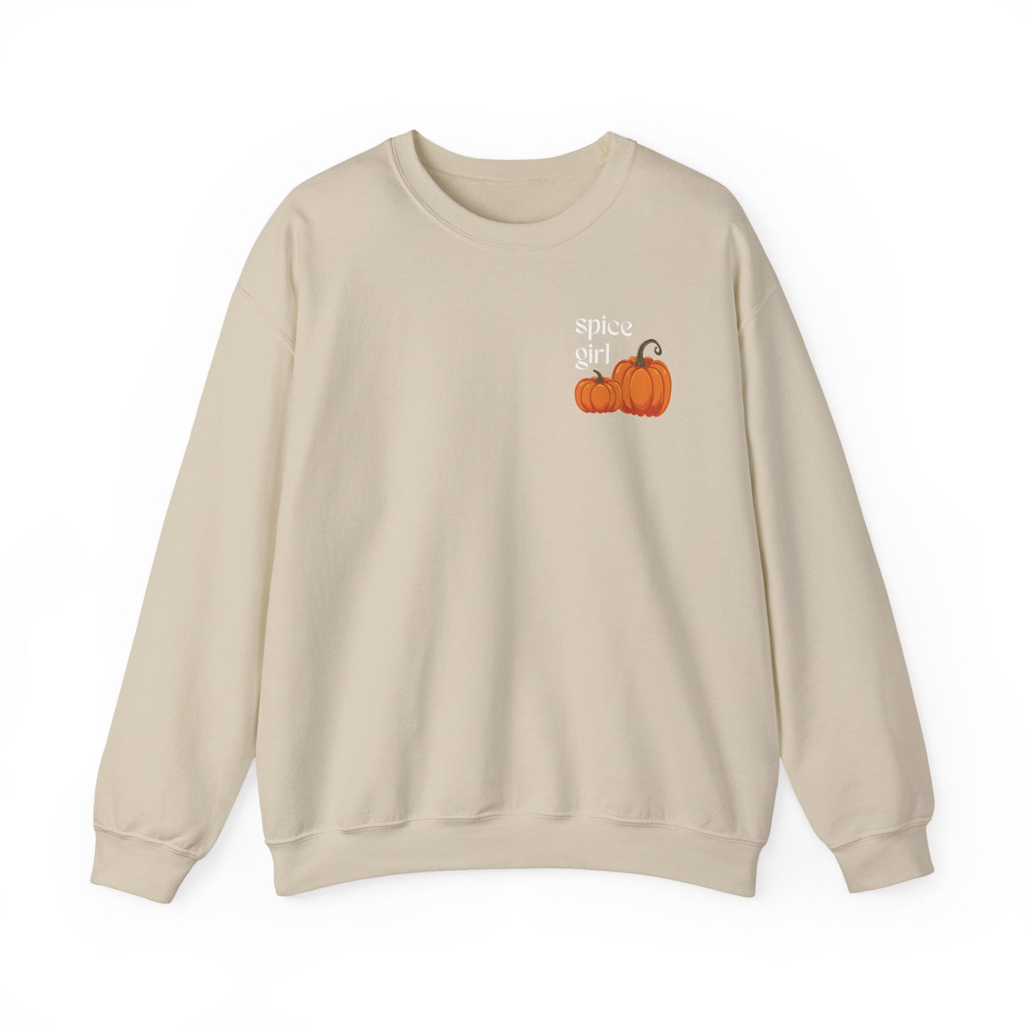 Pumpkin Spice Crewneck Sweatshirt, Cozy Fall Apparel, Cute Halloween Clothing, Gifts for Fall Lovers, Unisex Fall Sweater