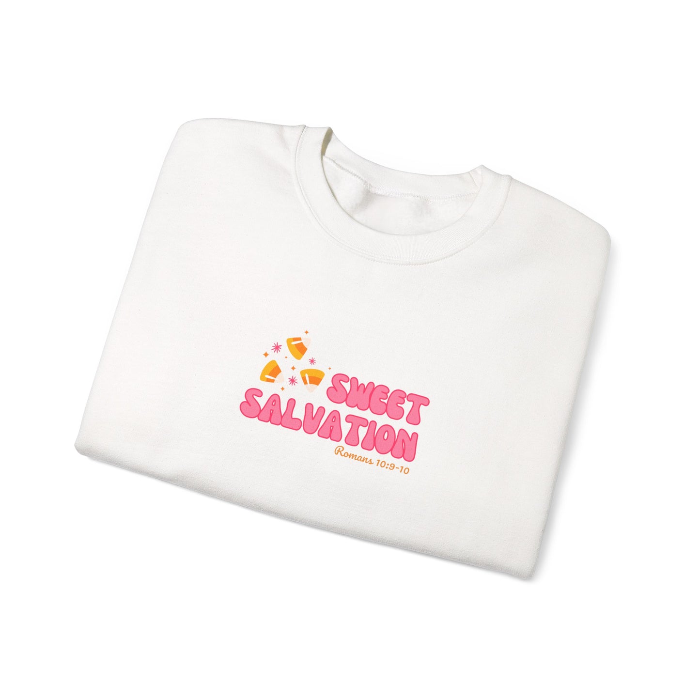 Sweet Salvation Crewneck Sweatshirt, Cozy Gift for Her, Casual Wear, Fall Style, Unisex Fashion, Comfortable Sweatshirt