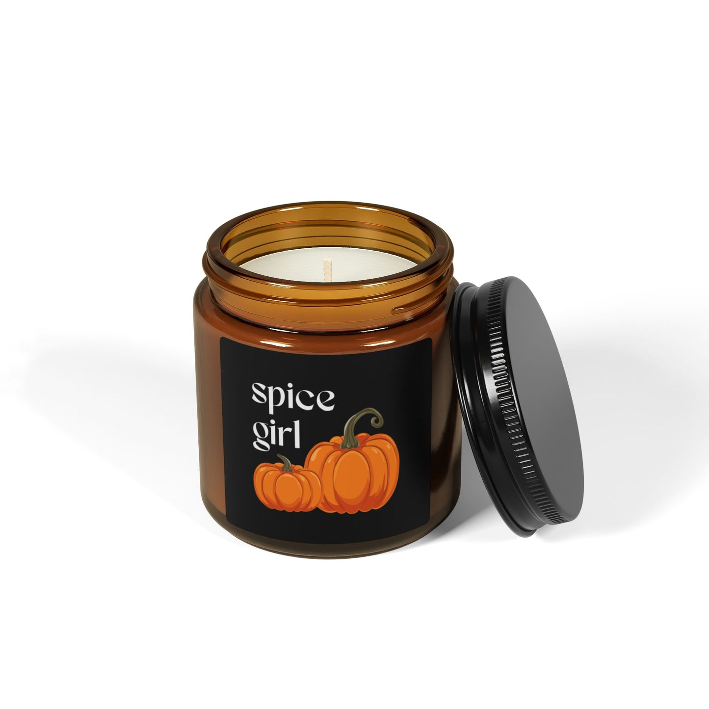 Autumn Scented Soy Candle, Spice Girl Pumpkin Candle, Fall Decor, Home Fragrance, Cozy Gift for Her, Halloween Decor
