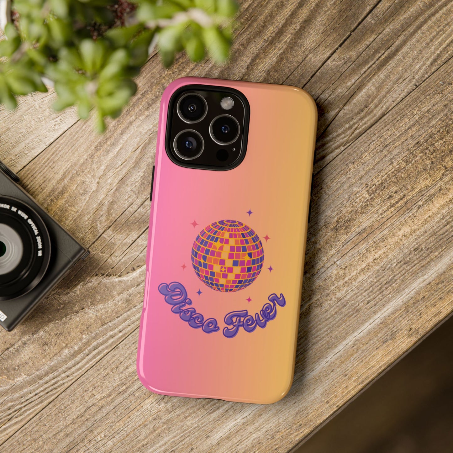 Disco Fever Phone Case, Vibrant Phone Cover, Fun Gift for Music Lovers, Retro Style Phone Case, Colorful Cell Phone Accessory