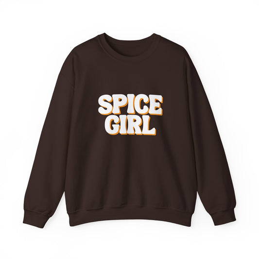 Spice Girl Vintage Style Crewneck Sweatshirt, Retro Fashion, Cute Gift, Fall Outfit, Halloween Apparel, Cozy Loungewear, Unisex Sweatshirt