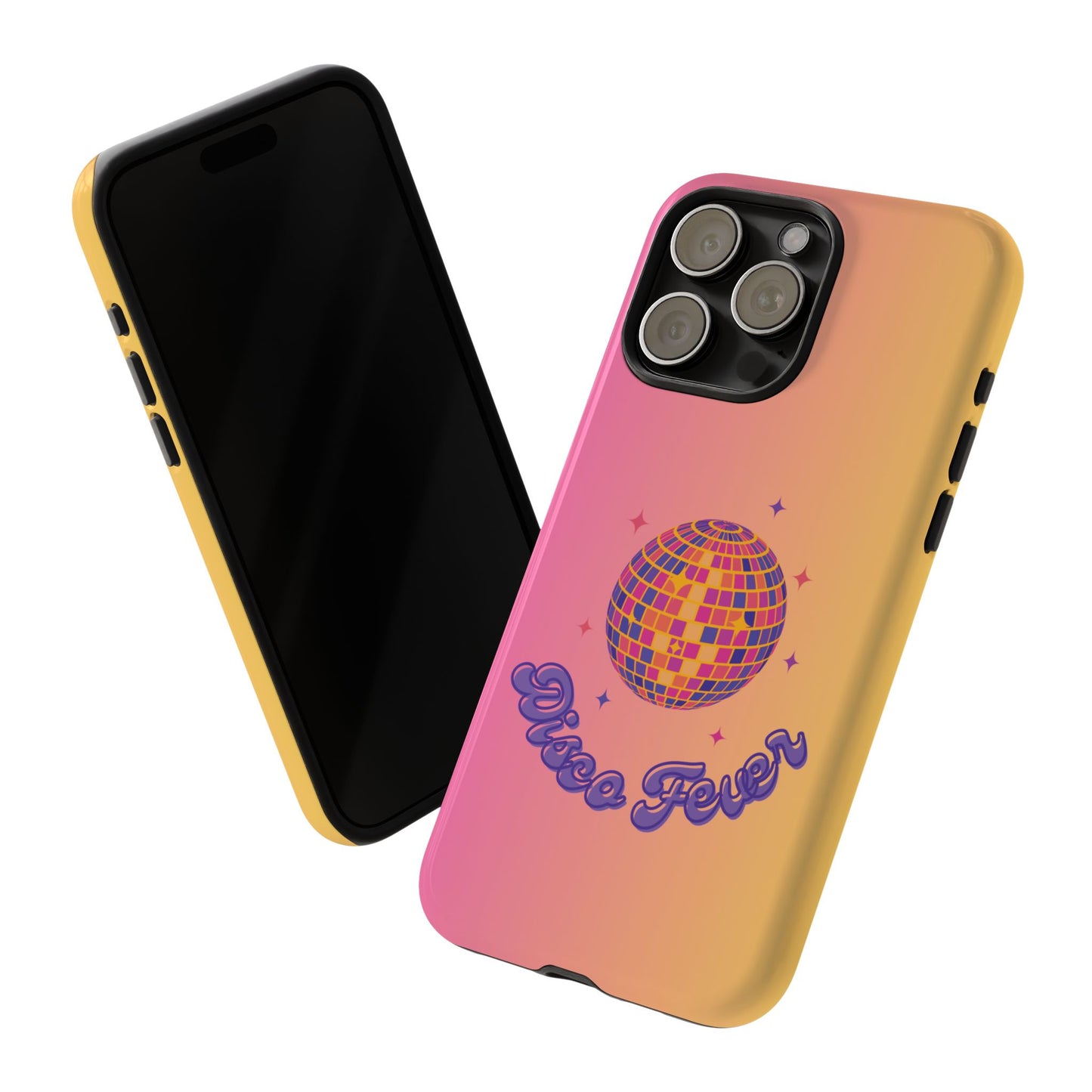 Disco Fever Phone Case, Vibrant Phone Cover, Fun Gift for Music Lovers, Retro Style Phone Case, Colorful Cell Phone Accessory