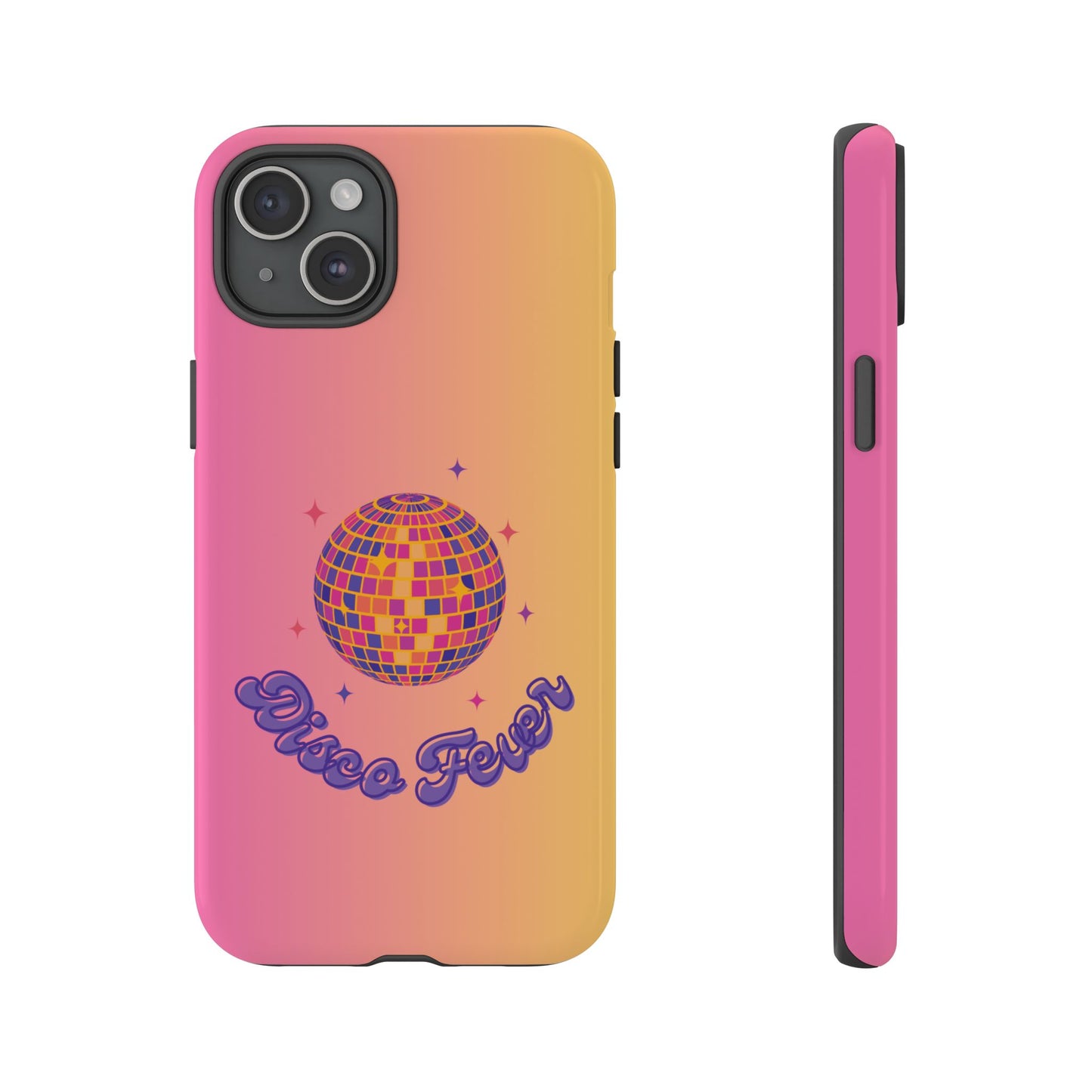 Disco Fever Phone Case, Vibrant Phone Cover, Fun Gift for Music Lovers, Retro Style Phone Case, Colorful Cell Phone Accessory