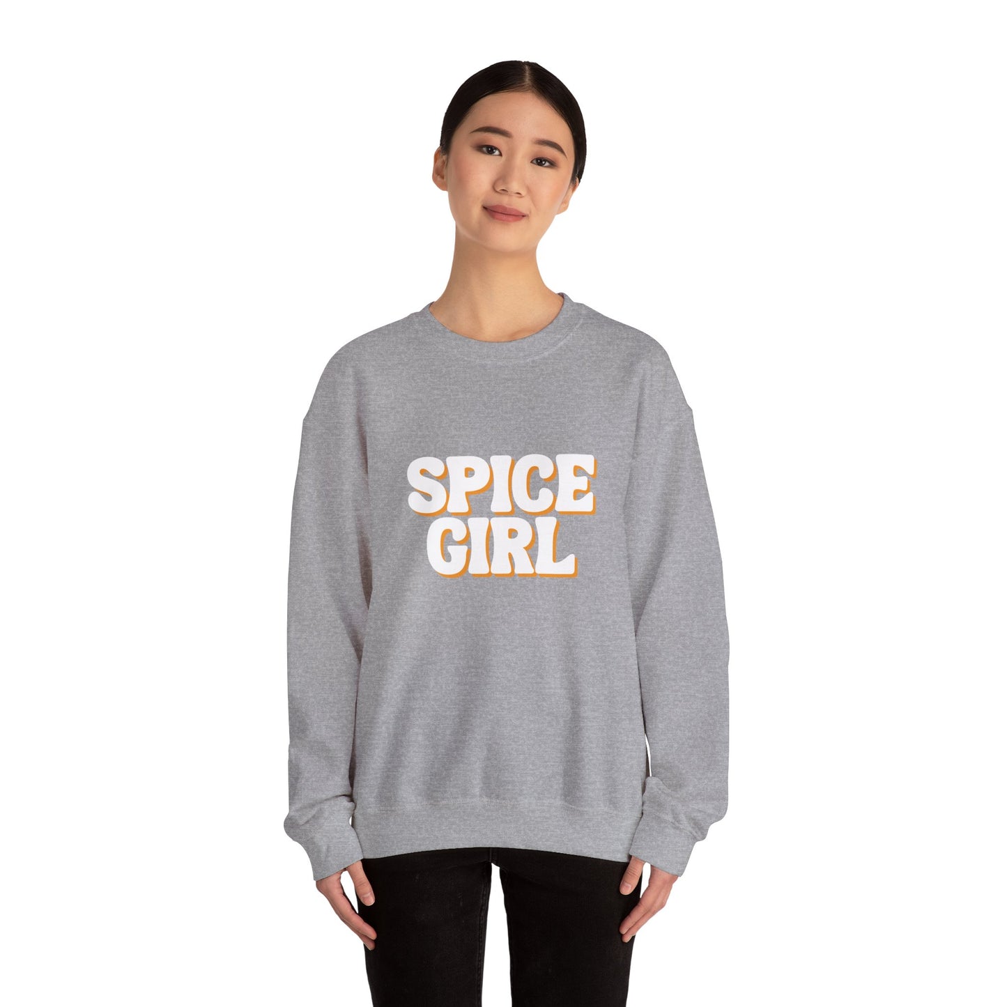 Spice Girl Vintage Style Crewneck Sweatshirt, Retro Fashion, Cute Gift, Fall Outfit, Halloween Apparel, Cozy Loungewear, Unisex Sweatshirt