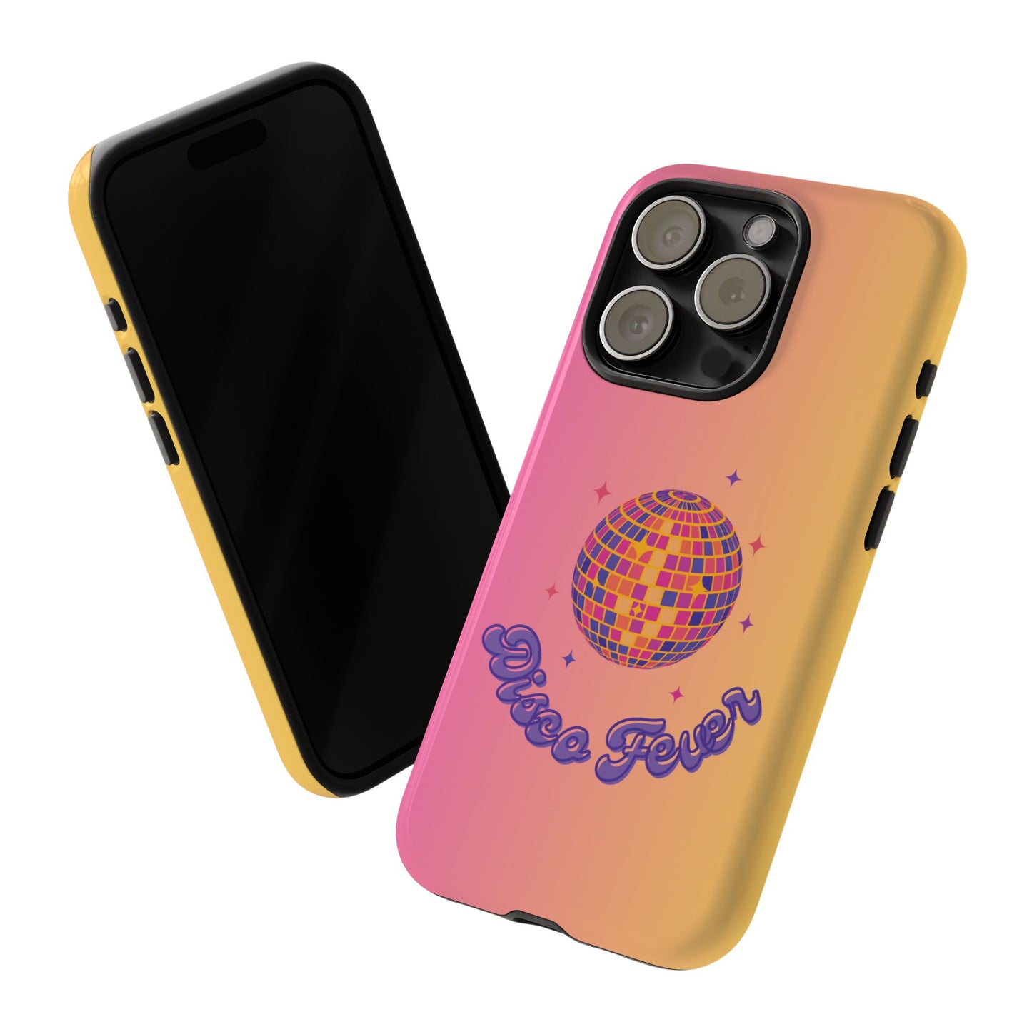 Disco Fever Phone Case, Vibrant Phone Cover, Fun Gift for Music Lovers, Retro Style Phone Case, Colorful Cell Phone Accessory
