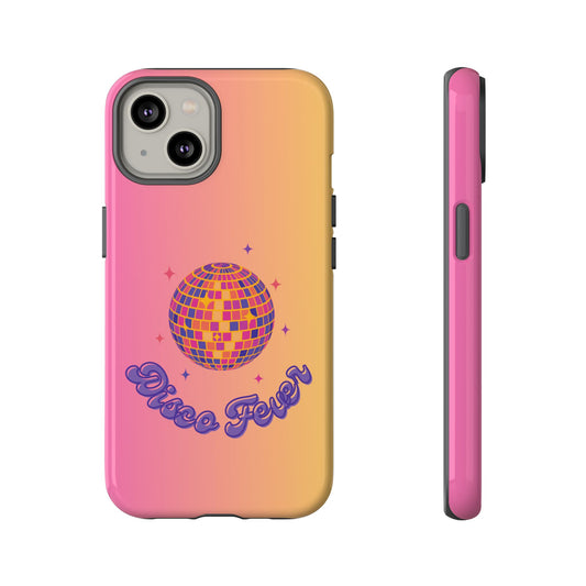 Disco Fever Phone Case, Vibrant Phone Cover, Fun Gift for Music Lovers, Retro Style Phone Case, Colorful Cell Phone Accessory