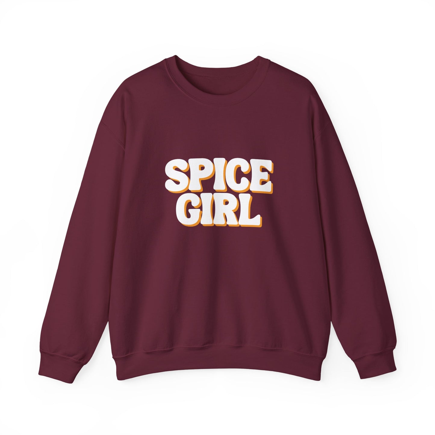 Spice Girl Vintage Style Crewneck Sweatshirt, Retro Fashion, Cute Gift, Fall Outfit, Halloween Apparel, Cozy Loungewear, Unisex Sweatshirt