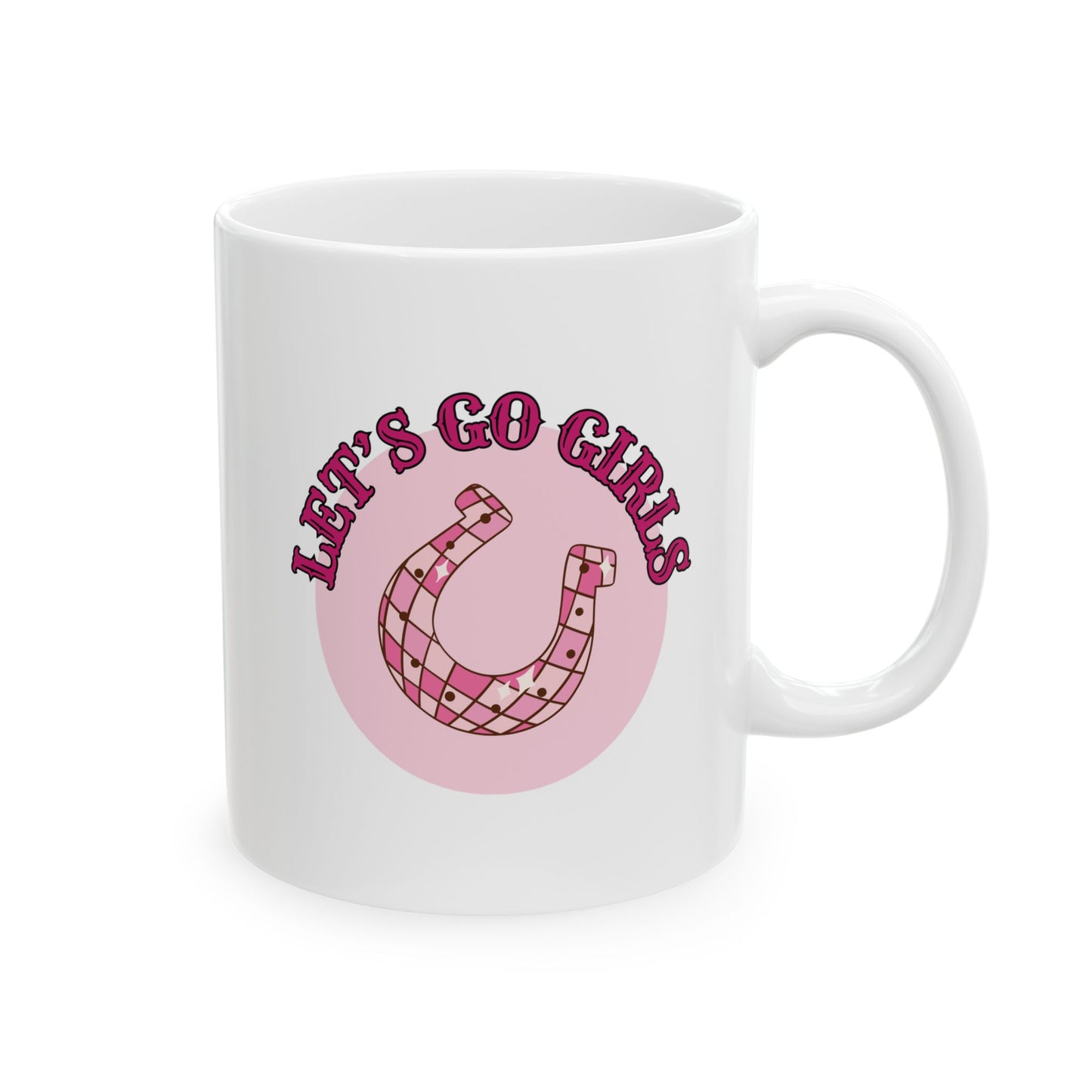 Country Girl Mug, Trendy Ceramic Coffee Mug, Cute Drinkware, Coffee Lovers, Thoughtful Present, Home Office Decor