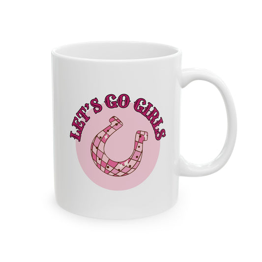 Country Girl Mug, Trendy Ceramic Coffee Mug, Cute Drinkware, Coffee Lovers, Thoughtful Present, Home Office Decor