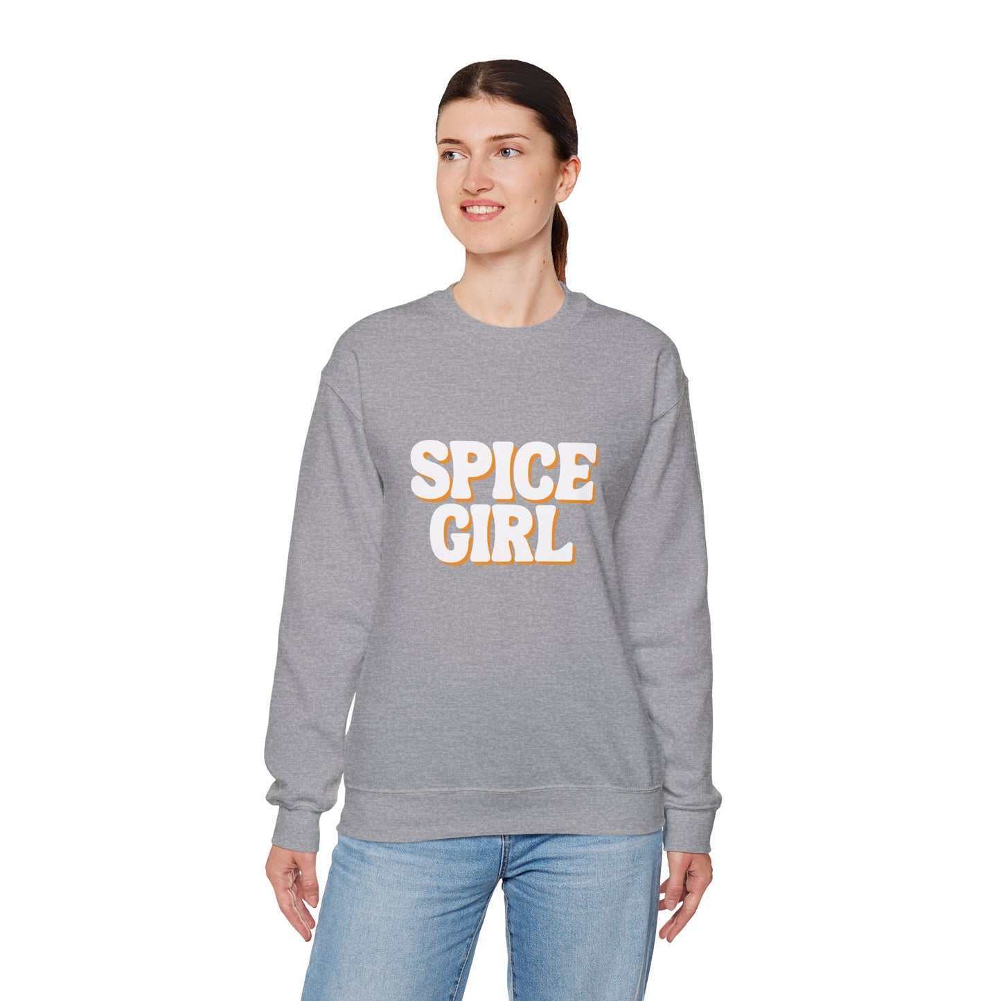 Spice Girl Vintage Style Crewneck Sweatshirt, Retro Fashion, Cute Gift, Fall Outfit, Halloween Apparel, Cozy Loungewear, Unisex Sweatshirt