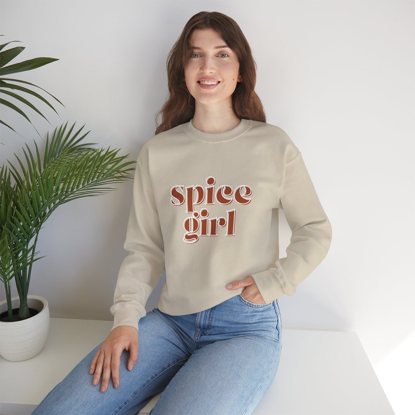 Spice Girl Sweatshirt | Cozy Unisex Crewneck | Fun Gift for Friends | Casual Fashion | Trendy Outfit