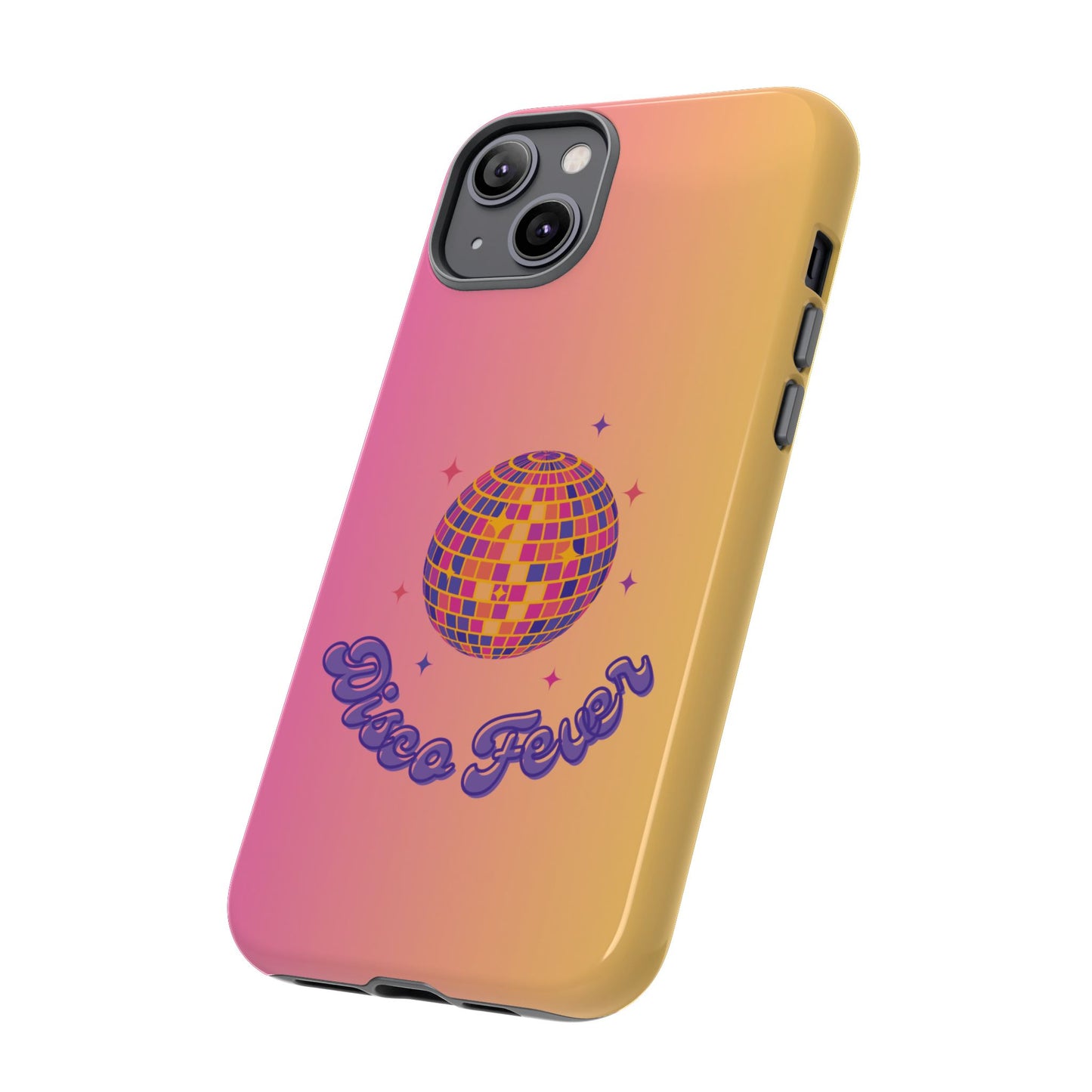 Disco Fever Phone Case, Vibrant Phone Cover, Fun Gift for Music Lovers, Retro Style Phone Case, Colorful Cell Phone Accessory