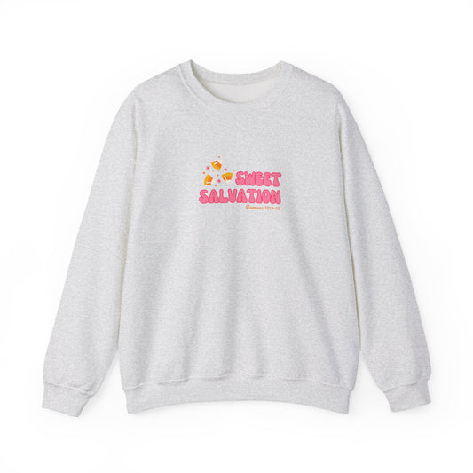 Sweet Salvation Crewneck Sweatshirt, Cozy Gift for Her, Casual Wear, Fall Style, Unisex Fashion, Comfortable Sweatshirt