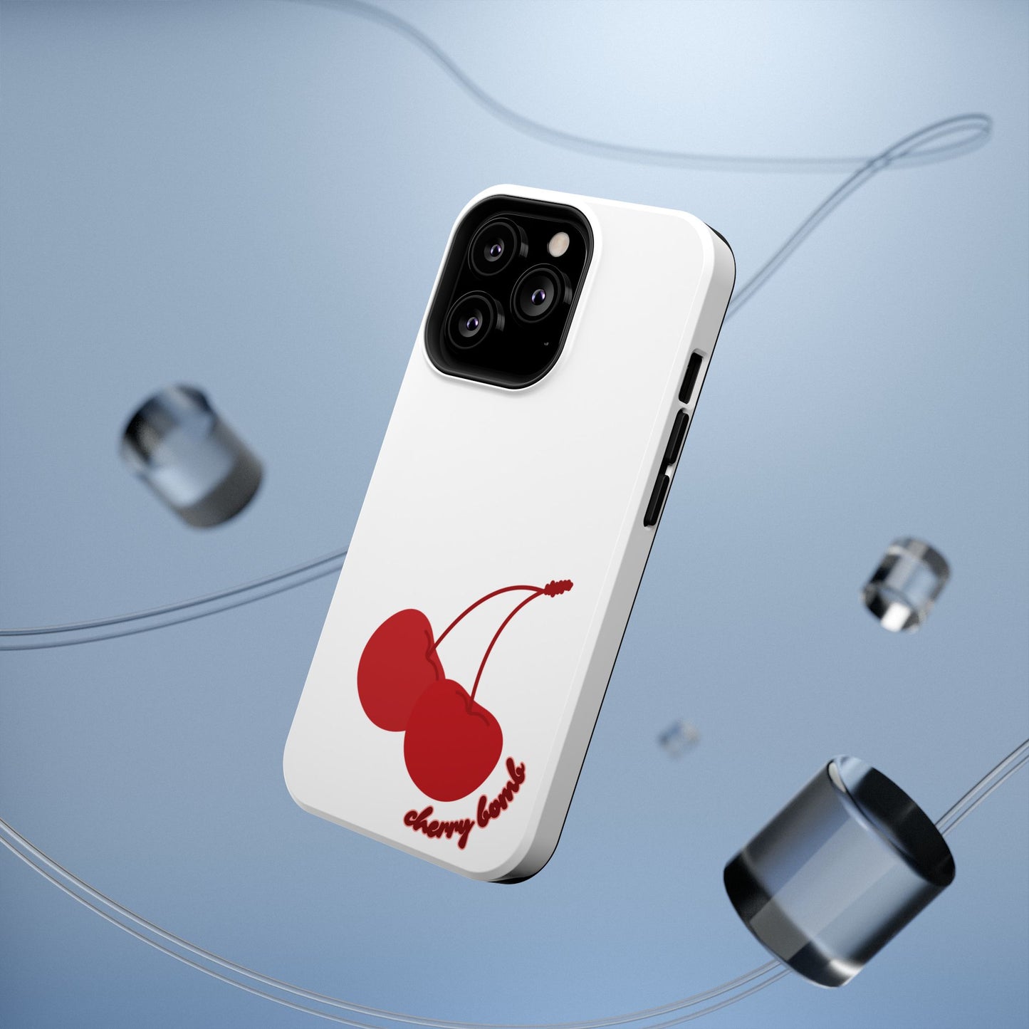 Cherry Bomb Impact-Resistant Phone Cases | Durable Cherry Design, Cute Gift for Teens, Unique Cell Protector, Trendy Accessories, [...]
