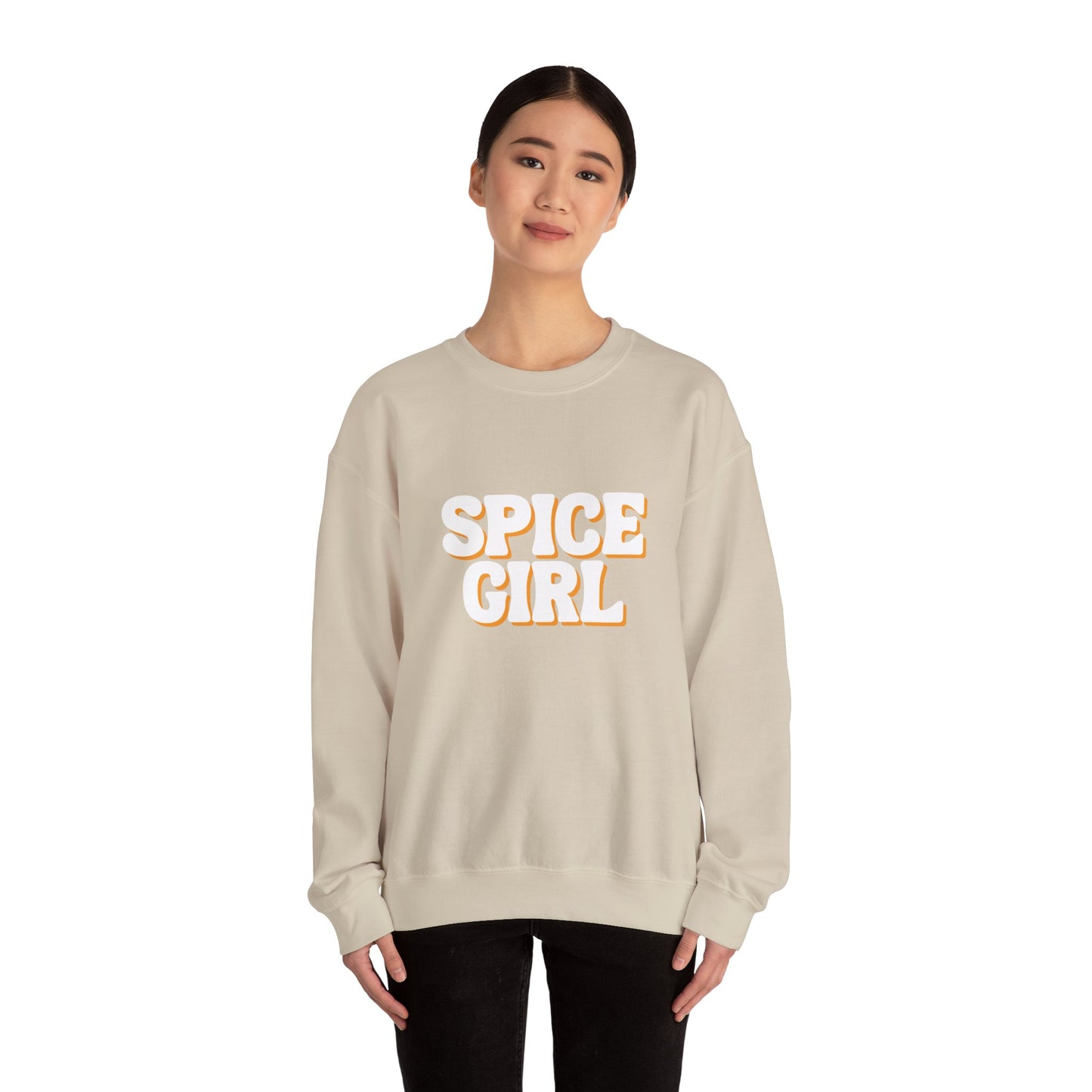 Spice Girl Vintage Style Crewneck Sweatshirt, Retro Fashion, Cute Gift, Fall Outfit, Halloween Apparel, Cozy Loungewear, Unisex Sweatshirt