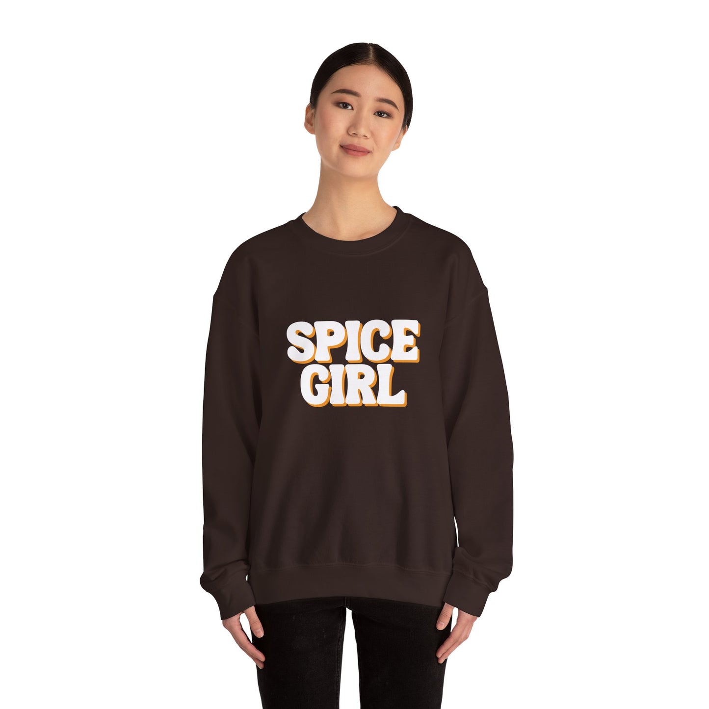 Spice Girl Vintage Style Crewneck Sweatshirt, Retro Fashion, Cute Gift, Fall Outfit, Halloween Apparel, Cozy Loungewear, Unisex Sweatshirt