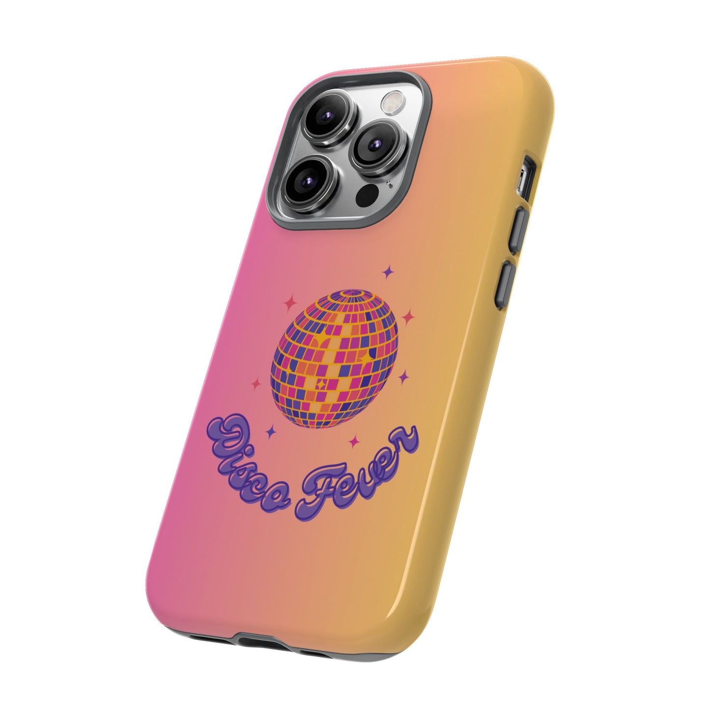 Disco Fever Phone Case, Vibrant Phone Cover, Fun Gift for Music Lovers, Retro Style Phone Case, Colorful Cell Phone Accessory