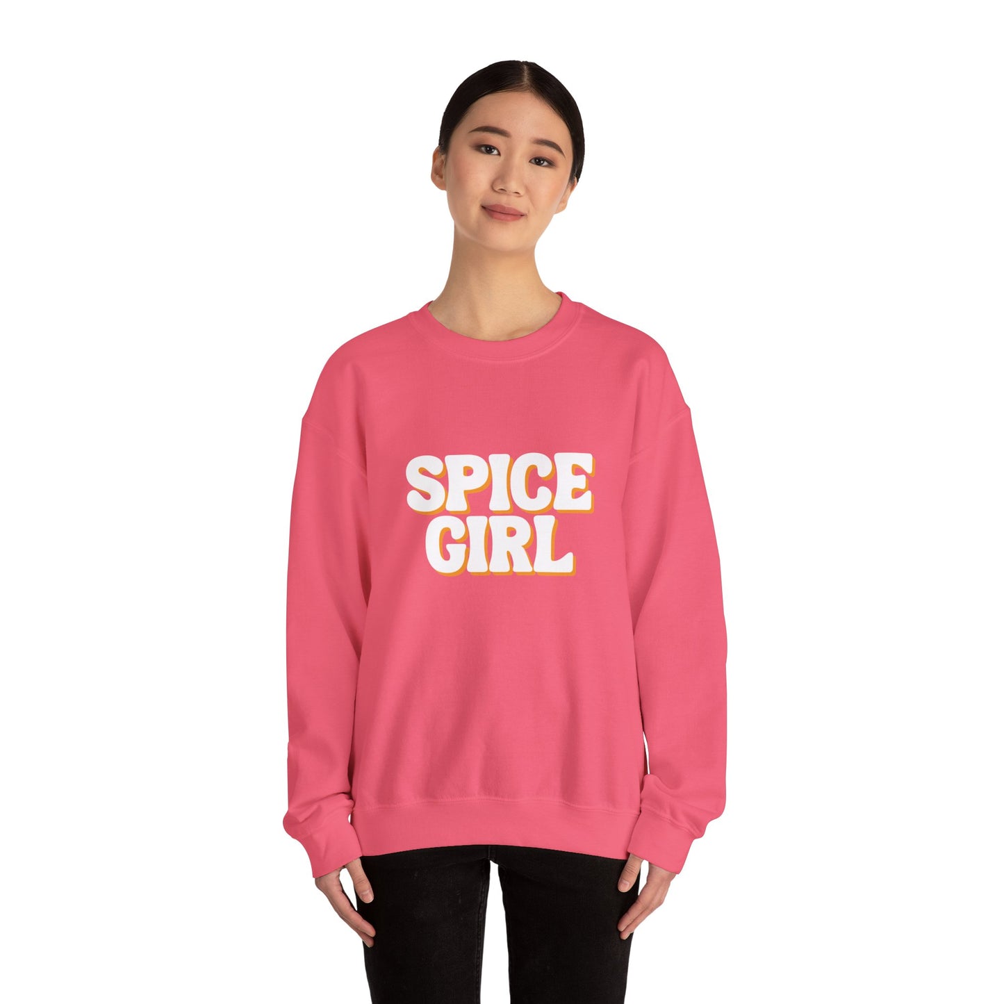 Spice Girl Vintage Style Crewneck Sweatshirt, Retro Fashion, Cute Gift, Fall Outfit, Halloween Apparel, Cozy Loungewear, Unisex Sweatshirt