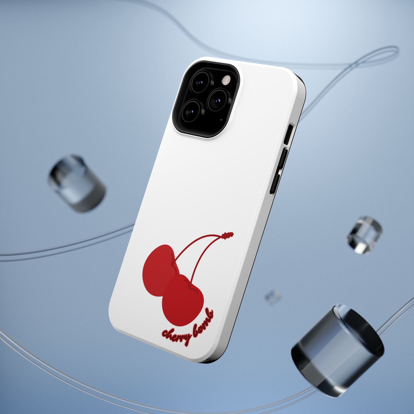 Cherry Bomb Impact-Resistant Phone Cases | Durable Cherry Design, Cute Gift for Teens, Unique Cell Protector, Trendy Accessories, [...]