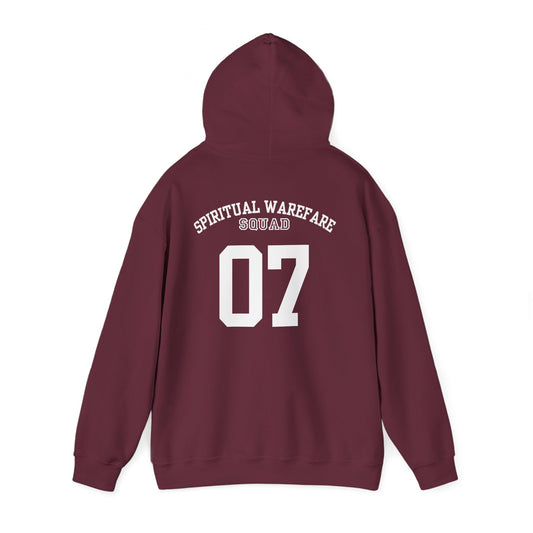 Spiritual Warfare Squad Christian Faith Inspired Hoodie