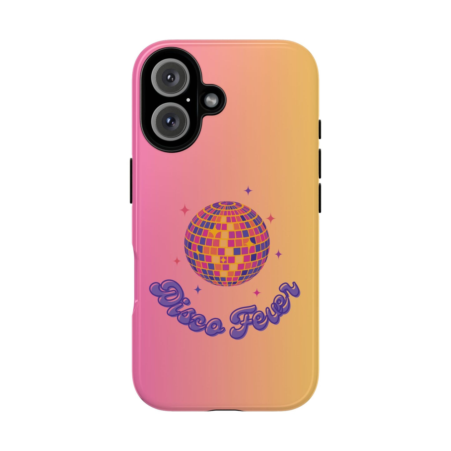Disco Fever Phone Case, Vibrant Phone Cover, Fun Gift for Music Lovers, Retro Style Phone Case, Colorful Cell Phone Accessory