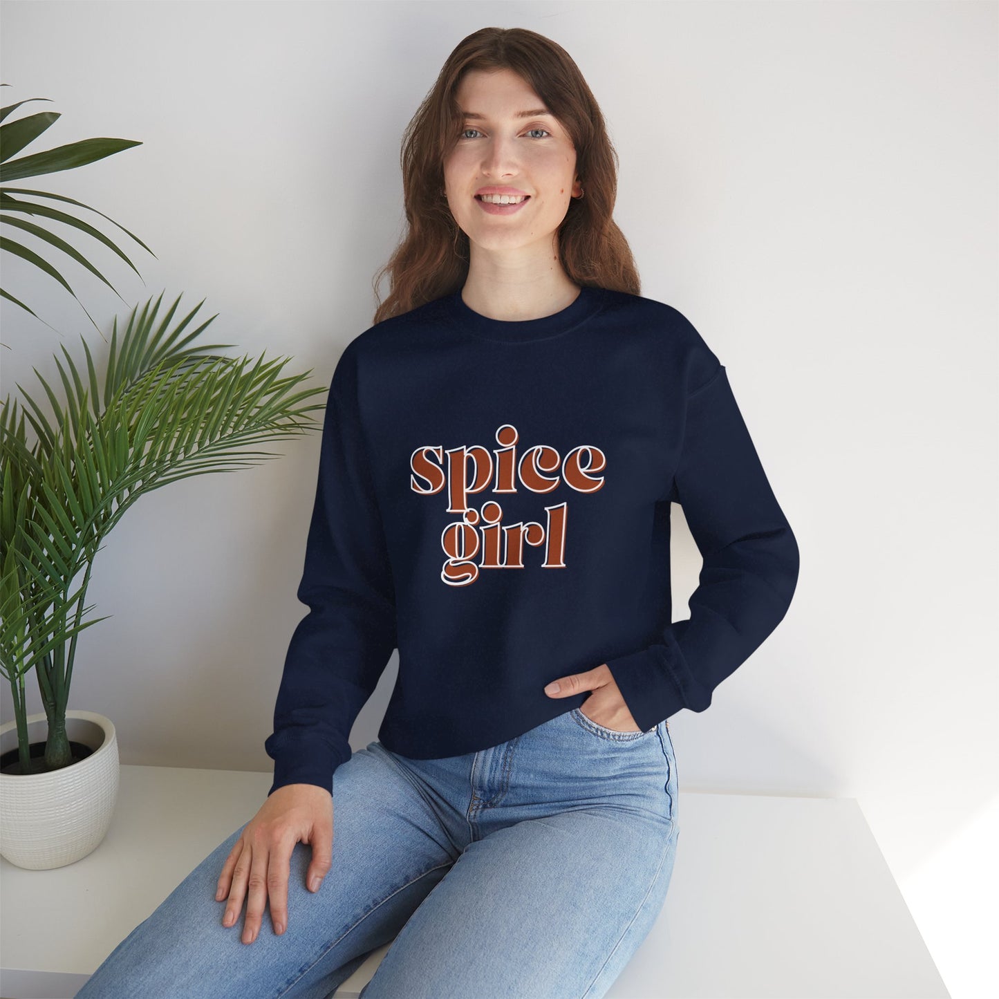 Spice Girl Sweatshirt | Cozy Unisex Crewneck | Fun Gift for Friends | Casual Fashion | Trendy Outfit