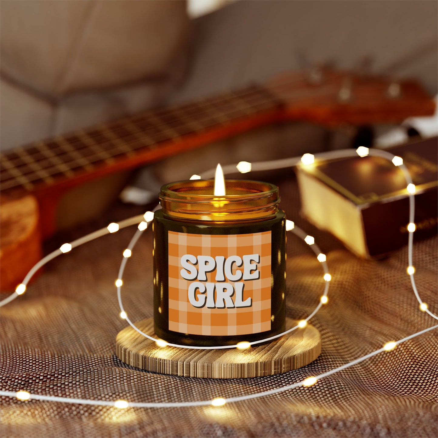 Spice Girl Candle - Spice Girl Scented Candles for Cozy Atmosphere, Home Decor, Gifts, Aromatherapy, Seasonal Celebrations