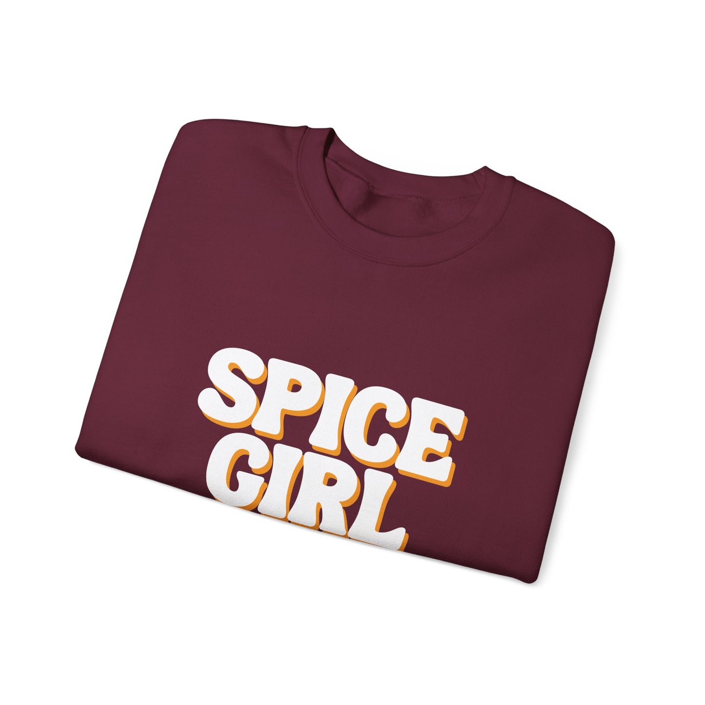 Spice Girl Vintage Style Crewneck Sweatshirt, Retro Fashion, Cute Gift, Fall Outfit, Halloween Apparel, Cozy Loungewear, Unisex Sweatshirt